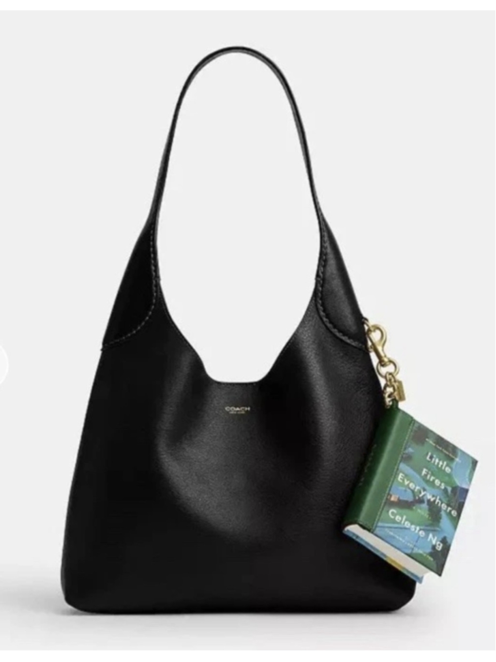 NWT Coach Little Fires Everywhere Book Bag Charm - Picture 4 of 5